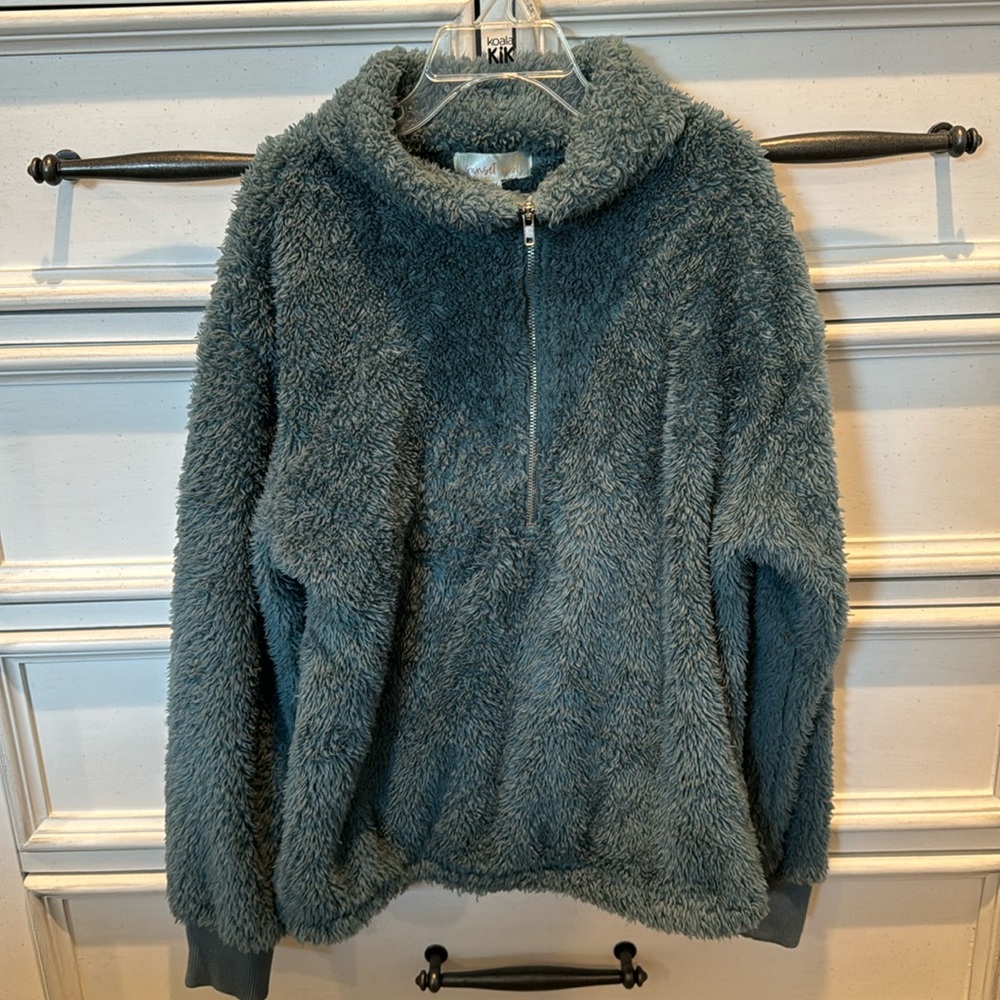 Sunset West girls half zip fleece